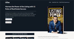 Desktop Screenshot of listingpower.com